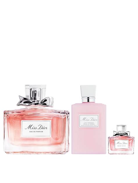 set parfum dior|miss Dior parfum set.